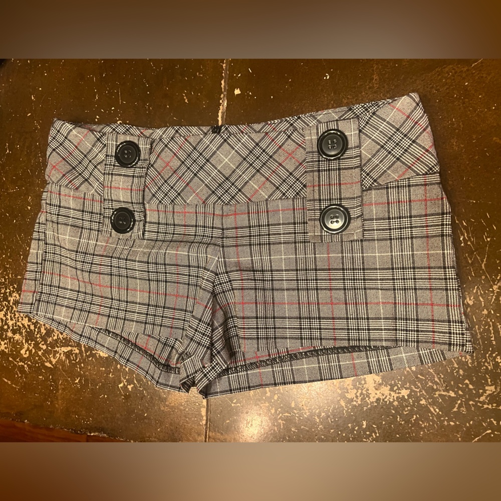 Plaided shorts